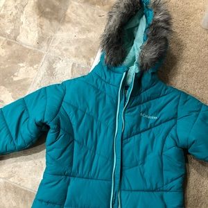 Girls XL Columbia winter coat